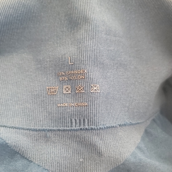 NVGTN | Seamless Leggings Sky Blue - Picture 3 of 3